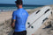 Blue Men's StayN Afloat Surf Rash vest with zip pocket size M  for Men's  image 4