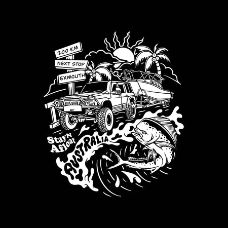 Exmouth t - shirt 100% cotton Teens & Mens 8, 10s , 12s,  S, M, L, XL & XXL image 0