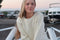 Cream woman's winter sweaters sizes 8(M)  100% cotton & fleece inside image 6