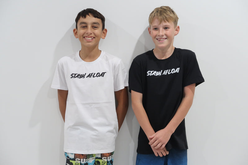 StayN Afloat kids surf shirt sizes 6, 8 & 10s image 2