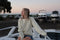 Cream woman's winter sweaters sizes 8(M)  100% cotton & fleece inside image 9