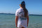 Kids "Bait it up" cotton shirt in white or black. Sizes 8 & 10 image 6