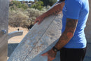 Blue Men's StayN Afloat Surf Rash vest with zip pocket size M  for Men's  image 6
