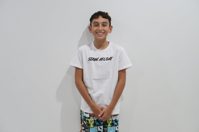 StayN Afloat kids surf shirt sizes 6, 8 & 10s image 3