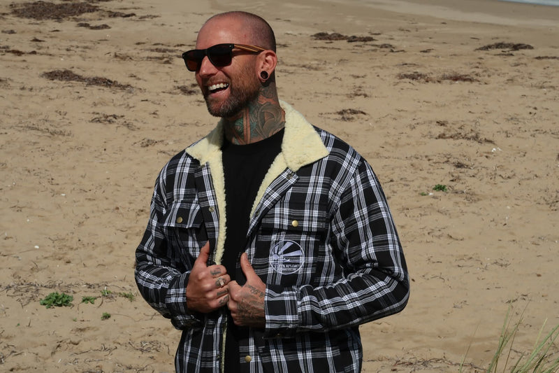 Men's quality sherpa jacket