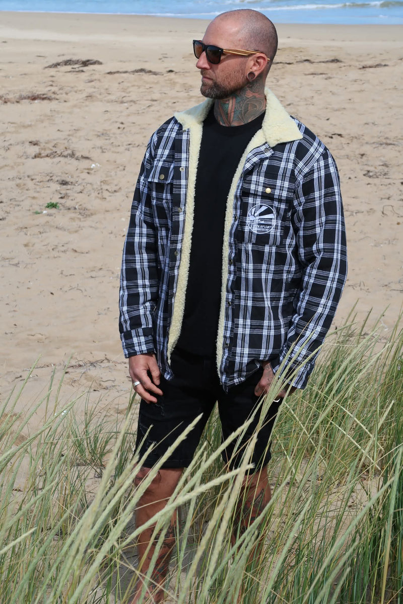 Men's quality sherpa jacket