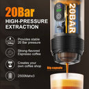 Portable expresso self heating coffee machine for all your outdoor adventures - pre order now be the first to receive when they land