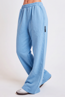Coastal relaxed pants premium 500GMS French cotton terry. Petite & Mid length