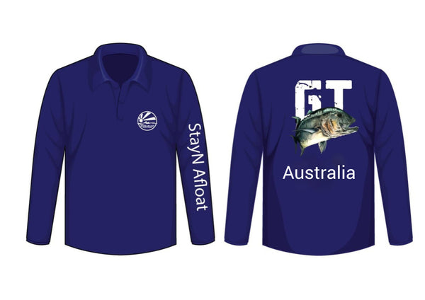 Men's GT Australia fishing shirts UV protection - pre-order now to be the first when it lands