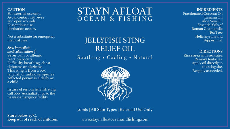 Jellyfish Sting Relief Oil