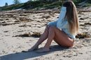 Sky Blue Woman's winter sweats sizes 8(M) 100% cotton with fleece - SOLD OUT