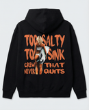 Men's Too salty to sink Surf Hoodies 380gms premium - arriving mid April pre order now! Limited drops