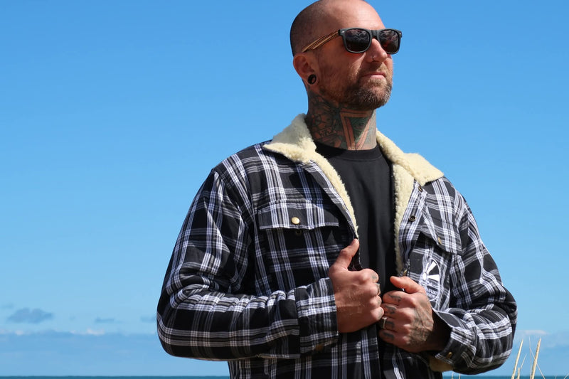 Men's quality sherpa jacket
