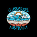 Men's Glassy rides Australia surf shirt