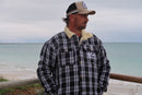 Men's premium sherpa Jacket - StayN Afloat Ocean and Surf
