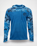 Mens Winter fishing Jersey's Blue or Grey 290gms inner fleece